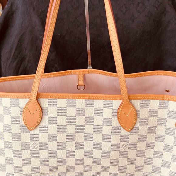 Authentic Louis Vuitton Neverfull GM in Damier Azur Canvas - Picture 8 of 14